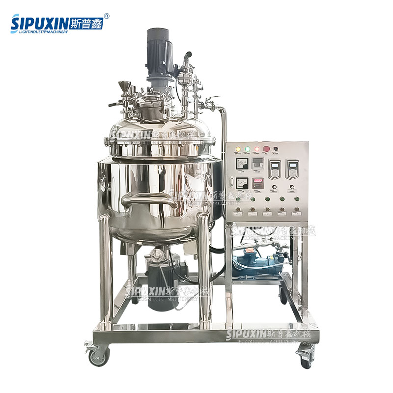 New Product 200L Movable Fixed-type Vacuum Homogenizer Emulsifier